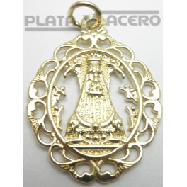 Colgante Chapado Oro Virgen de Begoña