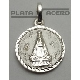 Medalla Plata Virgen de Begoña Escapulario
